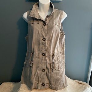 Maurices Gray Vest
